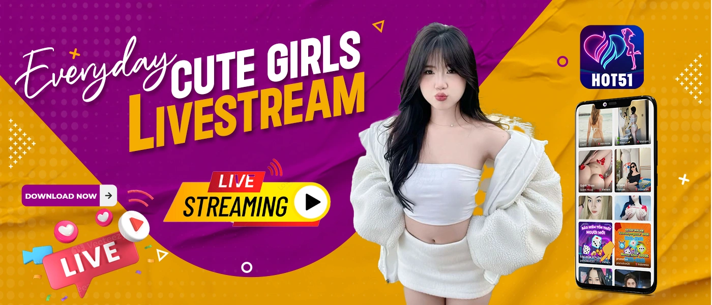 Watch girl live stream on Hot51 platform