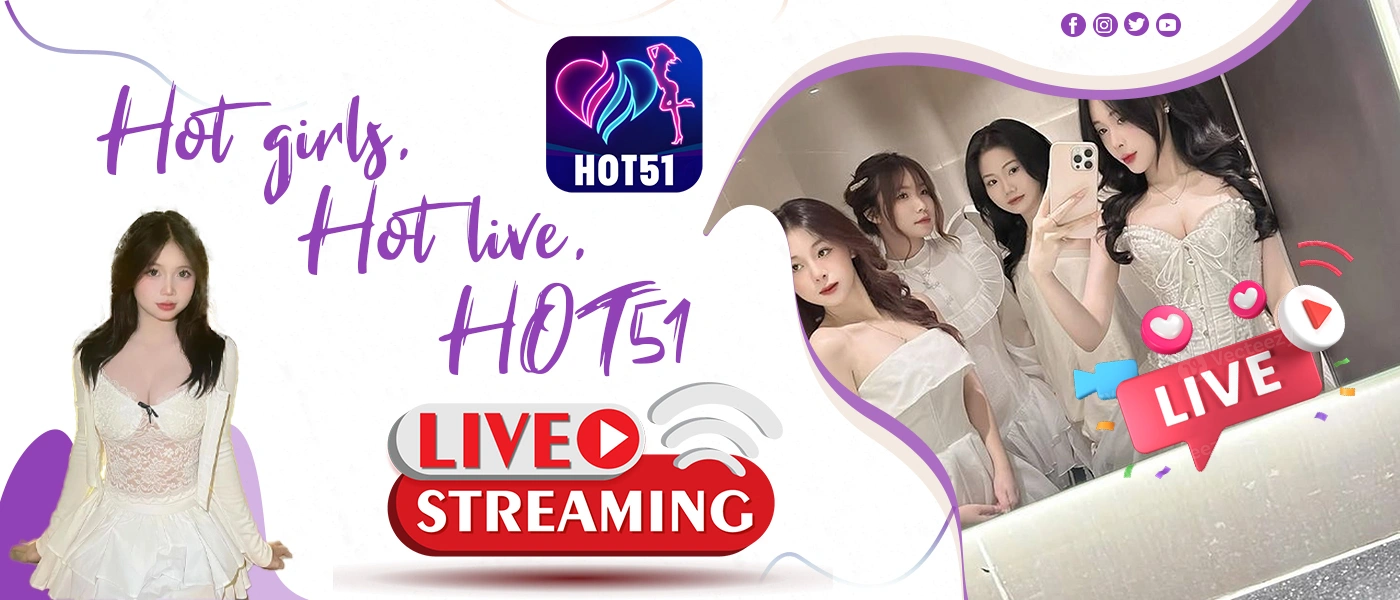 Watch girl live stream on Hot51 platform